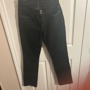 Levi's 529 Black Curvy Straight Leg Women's Jeans 6M w28/l32
